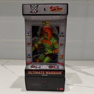 WWE Street Fighter Ultimate Warrior Blanka Figure - Green and Orange